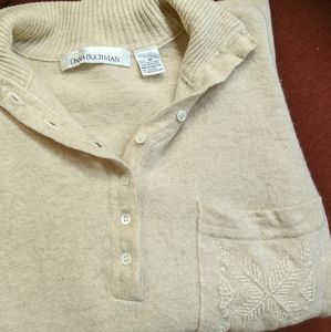 Vintage Dana Buchman wool/cashmere sweater - size M